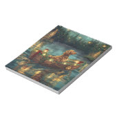 Afghaanse hond kerstvakantie notitieblok (Gedraaid)