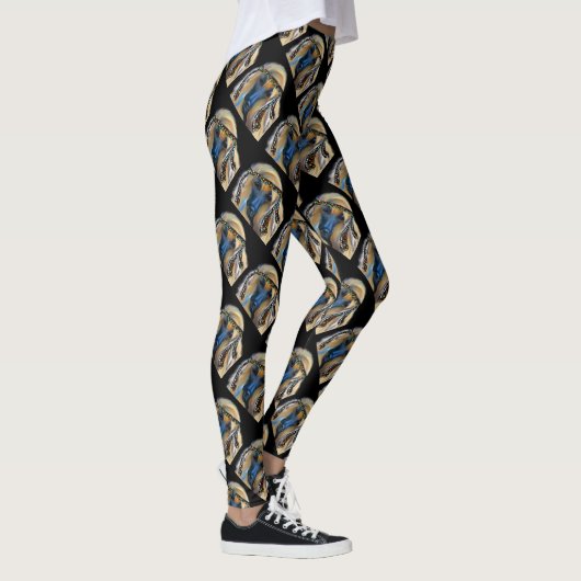 Afghaanse hond leggings (Rechts)
