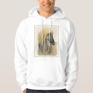 Afghaanse hond schilderen - Kute Original Dog Art Hoodie