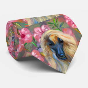 Afghaanse hond stropdas