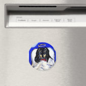 Afghaanse hondenangel magneet (Insitu (Vaatwasser))