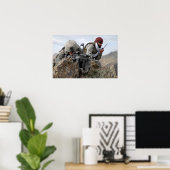 Afghaanse militaire soldaat Cool Warriors Poster (Thuiskantoor)