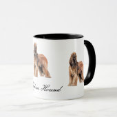 Afghaanse Mok van keramische honden (Voorkant rechts)