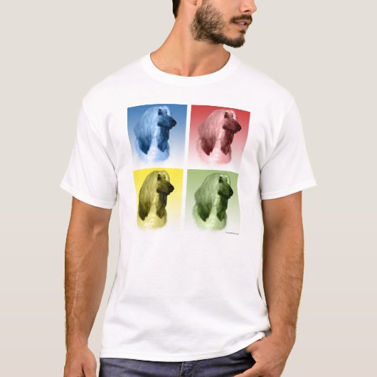 Afghaanse Pop Kunst T-shirt (Voorkant)