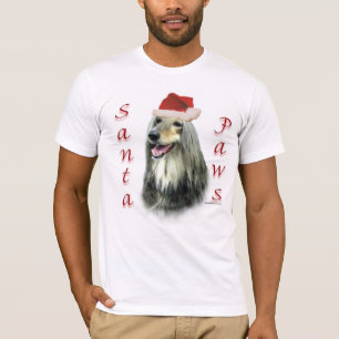 Afghaanse Santa Paws T-shirt