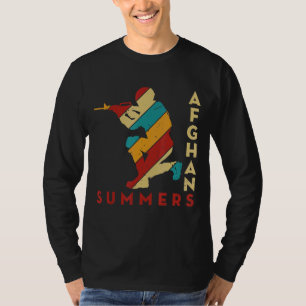 Afghaanse Summers Veteran Soldaat Afghanistan T-shirt