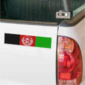 Afghaanse vlag bumpersticker (Op Truck)