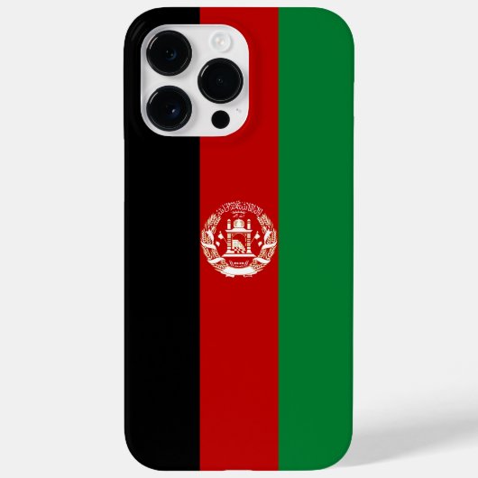 Afghaanse vlag Case-Mate iPhone case (Achterkant)