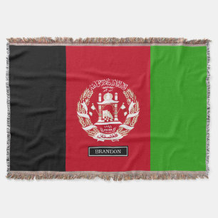 Afghaanse vlag deken
