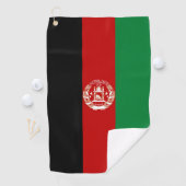 Afghaanse vlag golfhanddoek (Insitu)