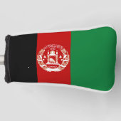 Afghaanse vlag golfheadcover (Voorkant)