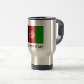 Afghaanse vlag reisbeker (Voorkant rechts)