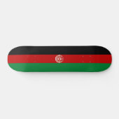 Afghaanse vlag skateboard (Horizontaal)