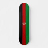 Afghaanse vlag skateboard (Voorkant)