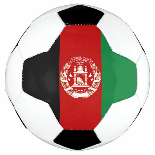 Afghaanse vlag voetbal (Voorkant)