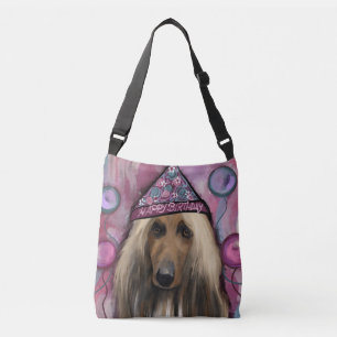 Afghaanse windhond crossbody tas