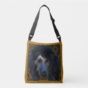 Afghaanse windhond crossbody tas