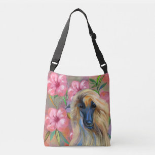 Afghaanse windhond crossbody tas