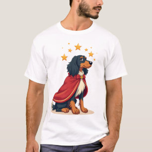 Afghaanse windhond Elegant Noel T-shirt
