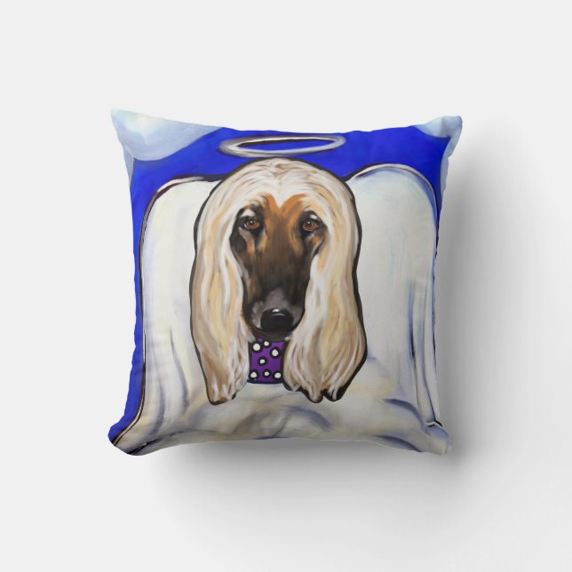 Afghaanse windhond kussen (Voorkant)