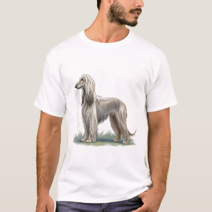 Afghaanse windhond t-shirt