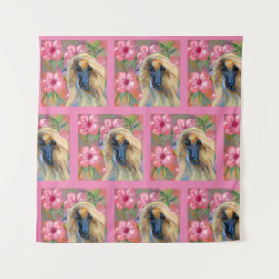 Afghaanse windhond wandkleed