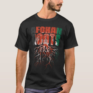 Afghaanse wortels op het werelderfgoedgebied t-shirt