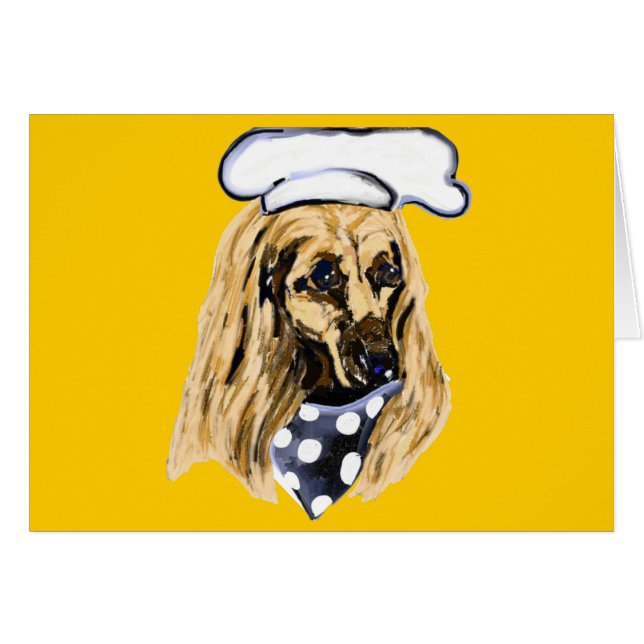 AFGHAN HOUND (Voorkant Horizontaal)