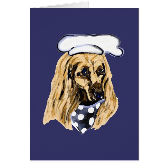 AFGHAN HOUND (Voorkant)