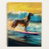 Afghan Hound Beach Surf Peinture (Devant)