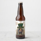 AFGHAN HOUND BIER ETIKET (Voorkant)