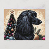 Afghan Hound Briefkaart (Voorkant)