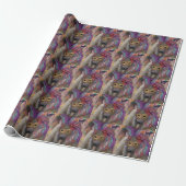 AFGHAN HOUND CADEAUPAPIER (Uitgerold)