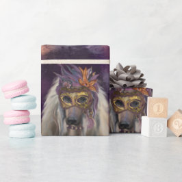 AFGHAN HOUND CADEAUPAPIER