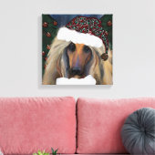 AFGHAN HOUND CANVAS AFDRUK (Insitu (Woonkamer))