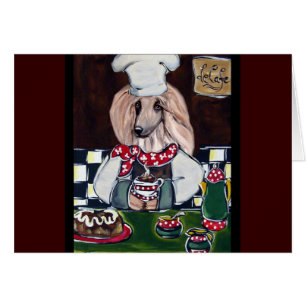 Afghan Hound Chef