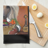 Afghan Hound Chef Theedoek (Quarter Fold)