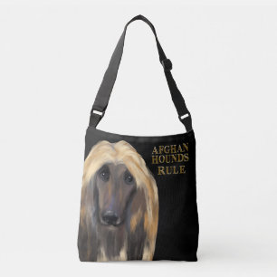 AFGHAN HOUND   CROSSBODY TAS
