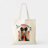 Afghan Hound Dog Vampire Trick or treat Halloween Tote Bag (Achterkant)