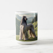 Afghan Hound Élégante race café Mug (Centre)