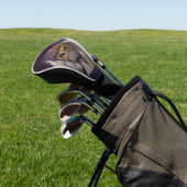AFGHAN HOUND GOLFHEADCOVER (Insitu)