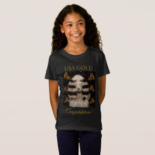 AFGHAN HOUND GOUD  T-SHIRT