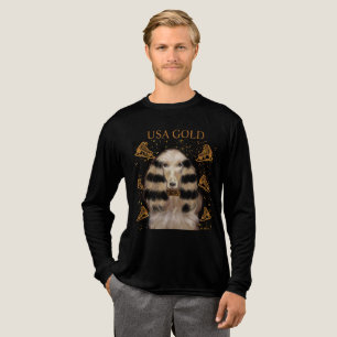 AFGHAN HOUND GOUD  Tri-Blend SHIRT