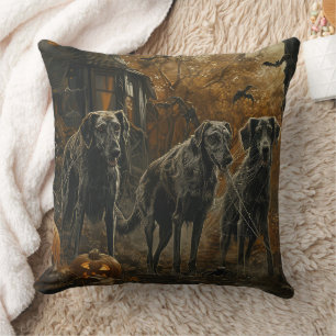 Afghan Hound Halloween Nacht Doggy Delight Kussen
