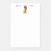 Afghan Hound Heart Mam Post-it® Notes (Voorkant)