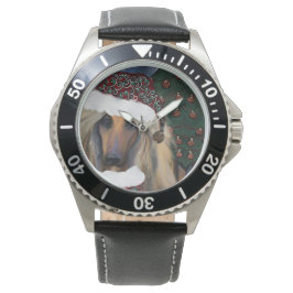 AFGHAN HOUND HORLOGE