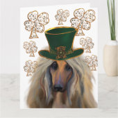 AFGHAN HOUND KAART (Voorkant)