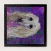 AFGHAN HOUND LEGPUZZEL (Horizontaal)