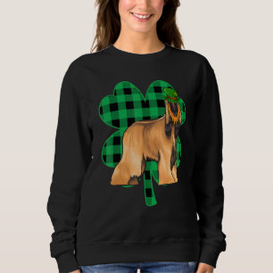 Afghan Hound Leprechaun St Patricks Day Lucky C Trui