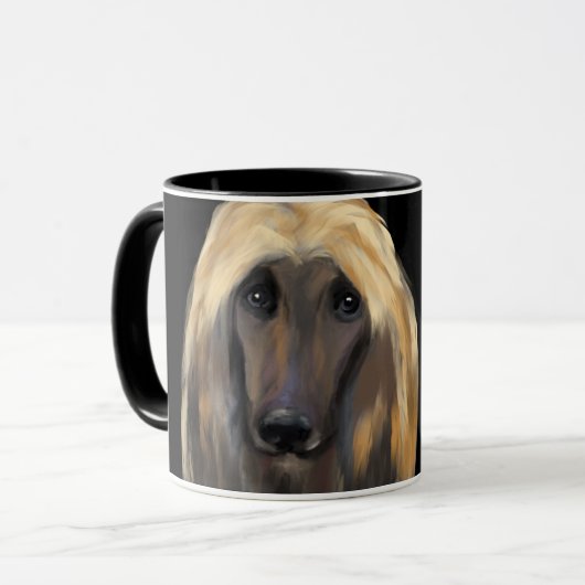 AFGHAN HOUND MOK (Voorkant links)